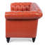 Canapé Chesterfield à accoudoirs roulés 3 places 84,65 po