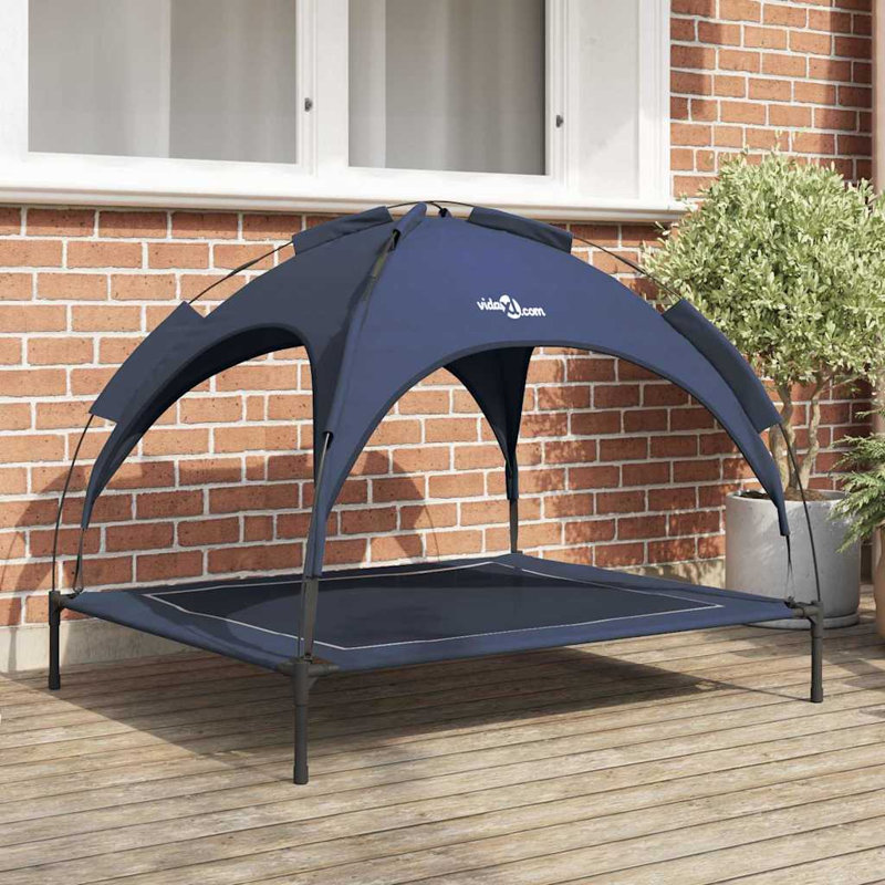 Oxford Fabric Pet Bed, 84cm H x 104cm W x 86cm D, Navy Blue