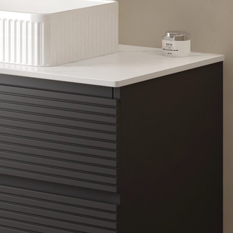 Comptoir en marbre artificiel 36 po, blanc - robuste et fonctionnel, résistant aux égratignures, à l'eau, au feu et au nettoyage simple