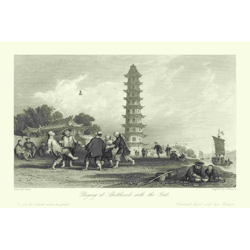 Scènes de Chine X 2855284, H 8 po x l 12 po