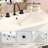 30" Bathroom Vanity With Ceramic Sink And 2 Full-Extension Drawers, Freestanding Bathroom Vanity-1666377854