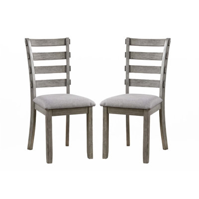 Ensemble de chaises de salle à manger avec siège rembourré de 2 pièces