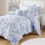 Ensemble de courtepointe 3 pièces avec coussin décoratif