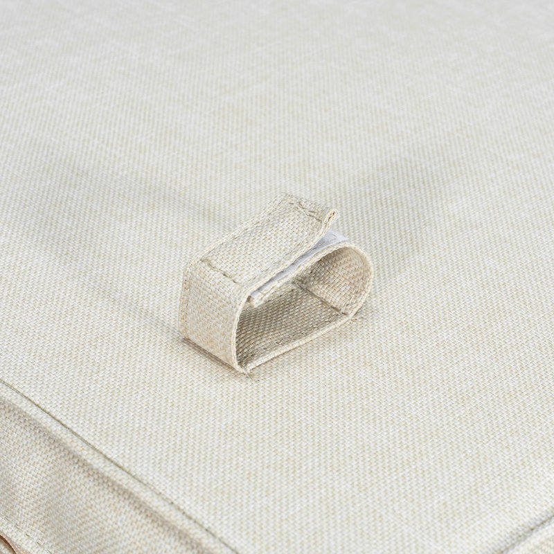 Ensemble de canapés de patio modulaires 5 pièces, bois d'acacia et rotin PE, ensemble de patio moderne