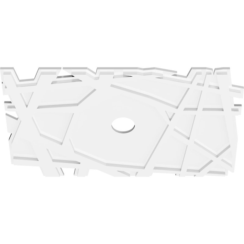 Diamètre intérieur 3 po Novo, H 20 po x l 30 po x P 1 po