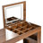 Vanity Desk with Mirror and Lights-679899634