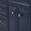 Palace 60" Carrara Quartz Countertop Bath Vanity in Monarch Blue with Mirror