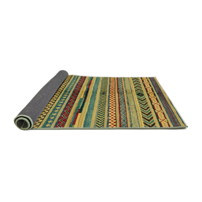 Tapis abstrait moderne 2254, Rond 5 pi