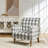 Arching Upholstered Armchair-1625562448