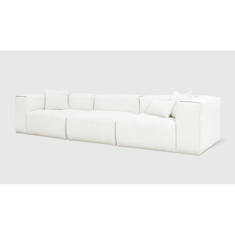 Canapé modulaire 2 pièces Nest, Os, H 28,5 po x l 132 po x P 41 po, 3