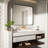 Cozy Design Tempered Glass Framed Wall-Mounted Bathroom Vanity Mirror-102799395-102799396-102799382