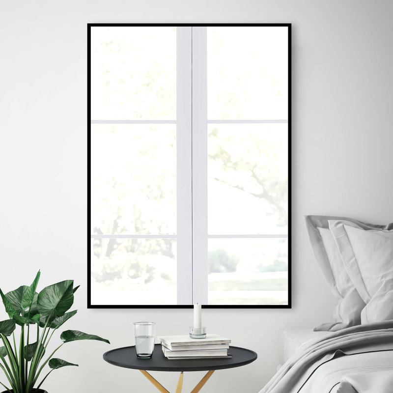 Miroir de salle de bain mural, H 38 po x l 26 po x P 1,6 po
