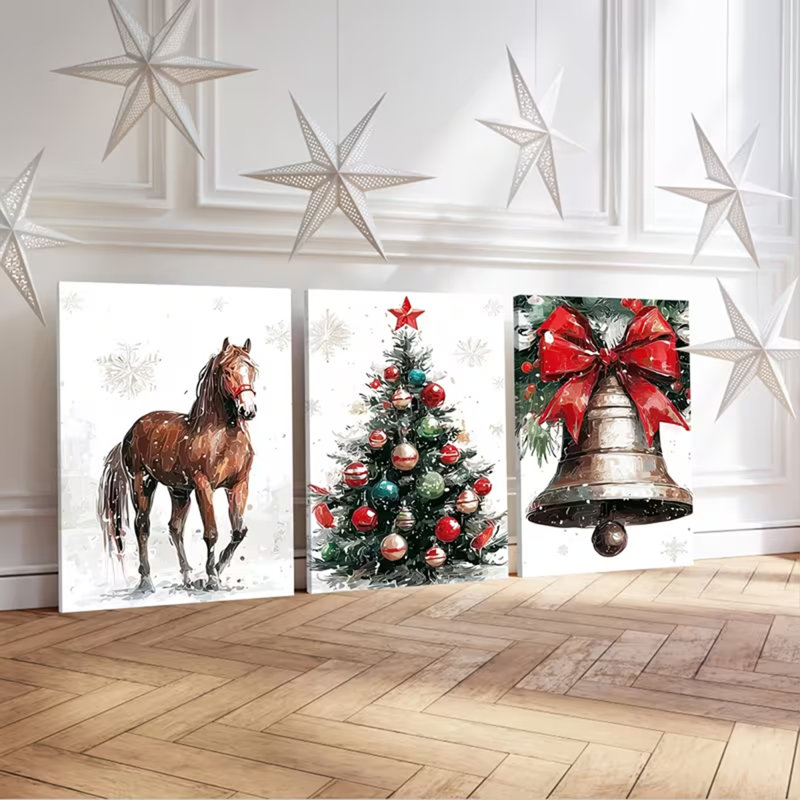 3 Piece Wrapped Canvas Print