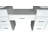 91'' Double Bathroom Vanity with Quartz Top-48250752