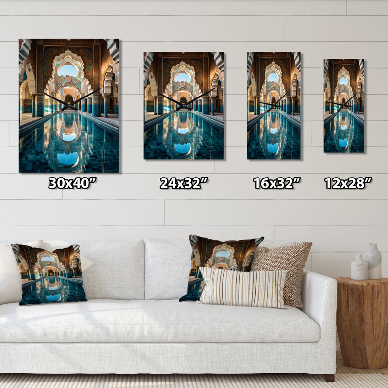 Horloge murale Jehiah - Cityscapes, Petit
