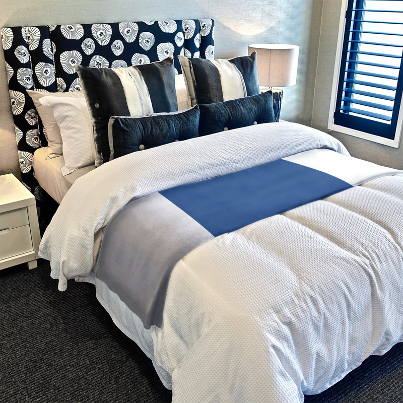 Quilted Throw Blanket, 62.5" W x 82.5" L, White/Navy Blue, Texas Baseball