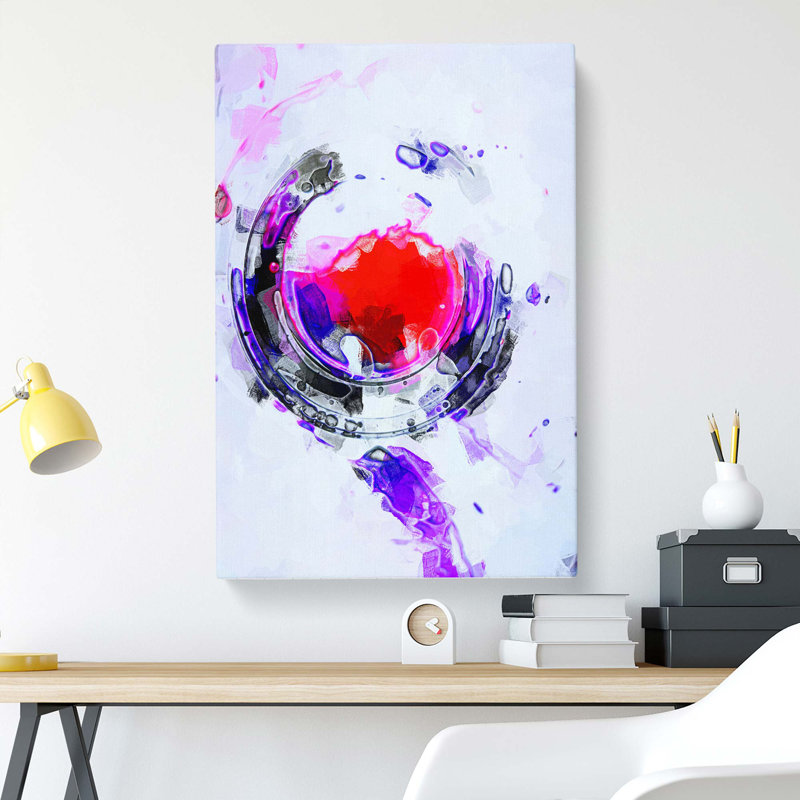 Lost Love In Abstract - Wrapped Canvas, 50cm H x 35cm W x 3cm D