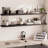 Miami 60" W x 8" D Floating Shelves Set with Invisible Wall Mount Brackets-111448272