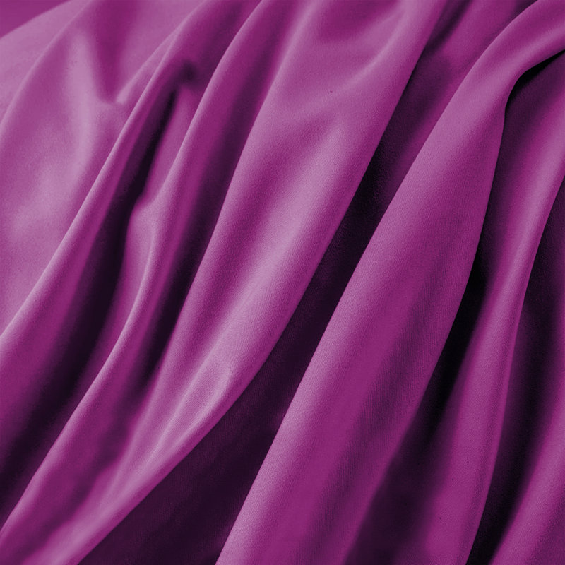 Laurne 200 Thread Count Microfiber Brushed Deep Fitted Bed Sheet, Super King (6'), Purple