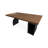 Brown+Black Rectangular Solid Wood+Iron desks-107205913