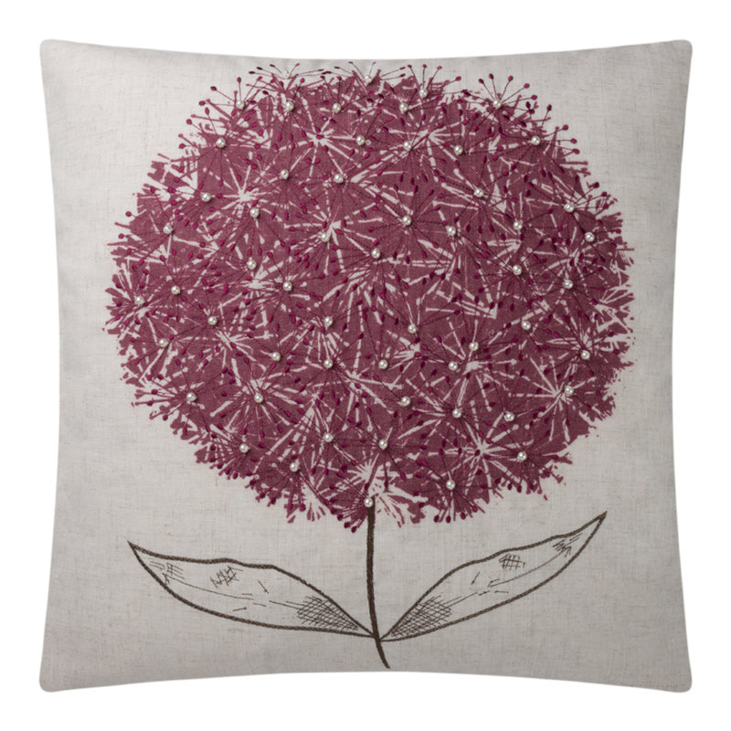  Housse de coussin carré, Rose