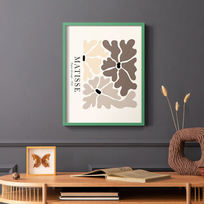 Matisse CCXLIX, reproduction encadrée - bois massif