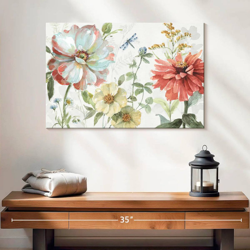 Harnek Spring Meadow II, 16" H x 24" W