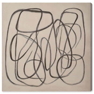«Unbroken Line I» par Boho, art abstrait 