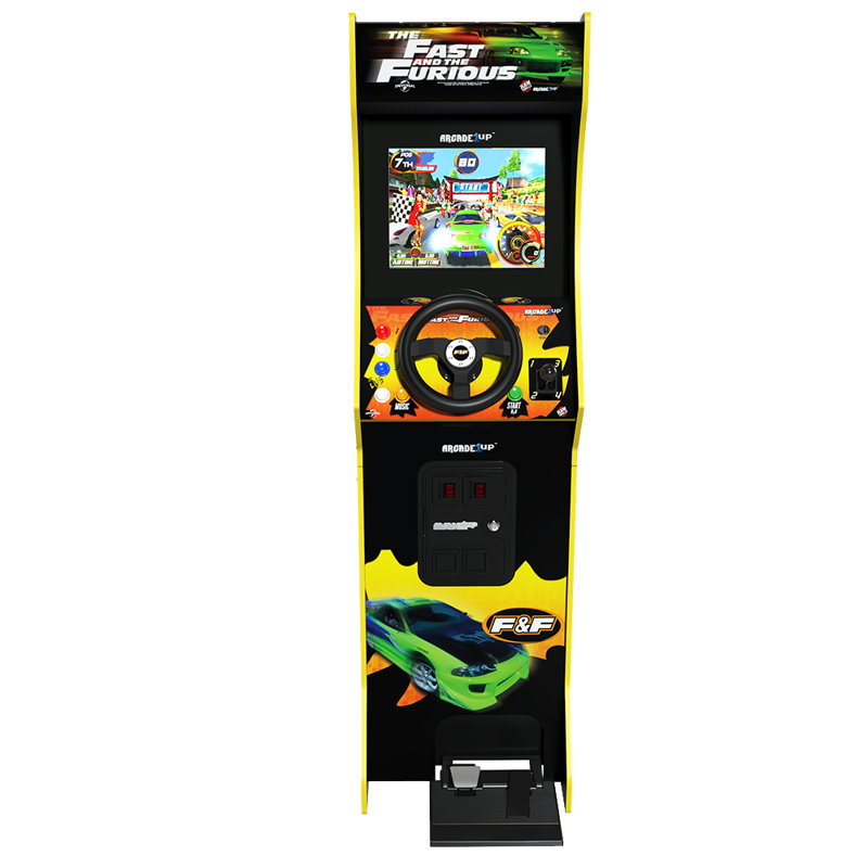 Arcade1Up Fast and Furious Racing Arcade Machine