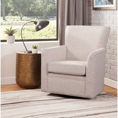 Starkweather Upholstered 360 Swivel Rocking Chair