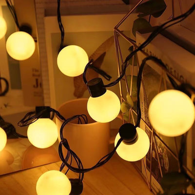 LED Solar Powered Cord String Light