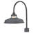 Troyer Outdoor Post Mount Lantern with Clear Seedy Glass-108493352