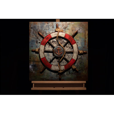 Handmade Coastal Transportation Wall Decor