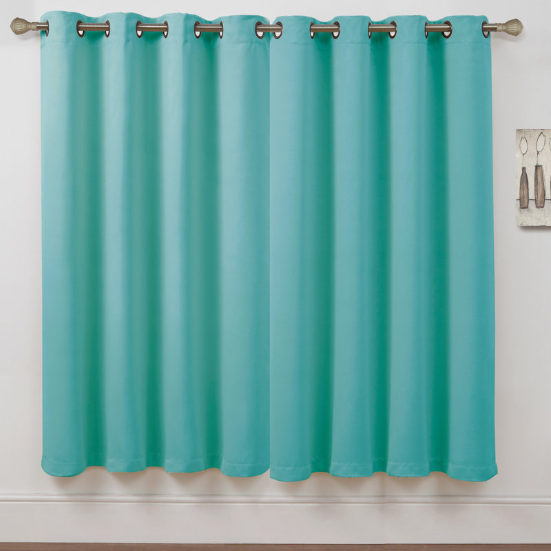 Rideau occultant Neil, Turquoise, L 52 po x L 63 po