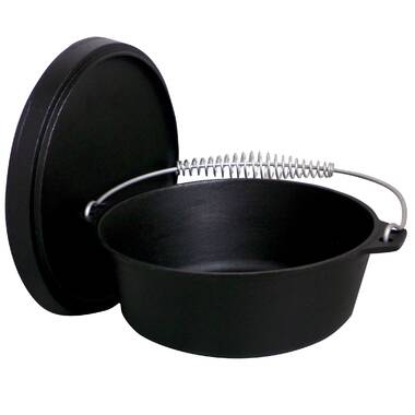 King Kooker Seasoned Cast Iron Muffin Pan with Lid & Reviews