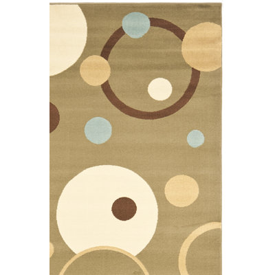 Tapis performance à motif géométrique Charis
