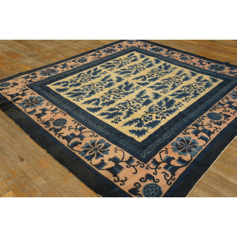 Antique Chinese - Mongolian Knotted Rug