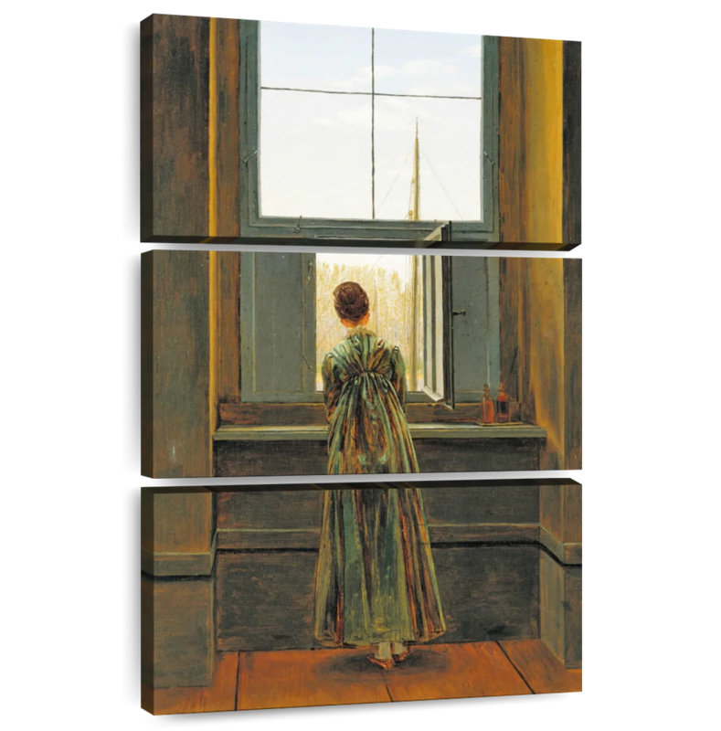 Femme à une fenêtre