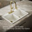 Riverby 33 In. Top-Mount Double-Bowl Kitchen Sink-107896240-125040107-125040110