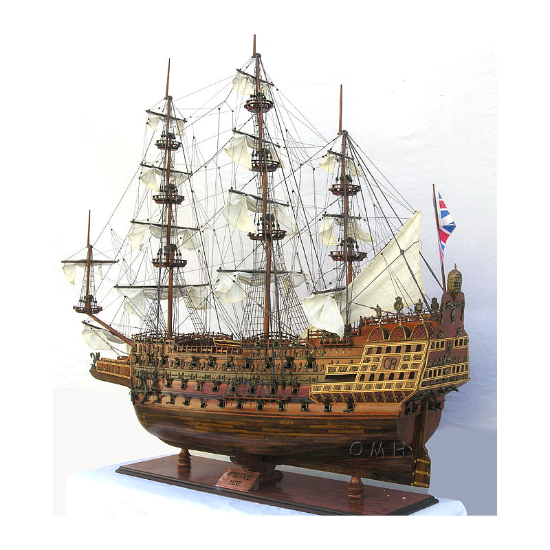 Hms souverain de la mer avec étui d’exposition Andreas
