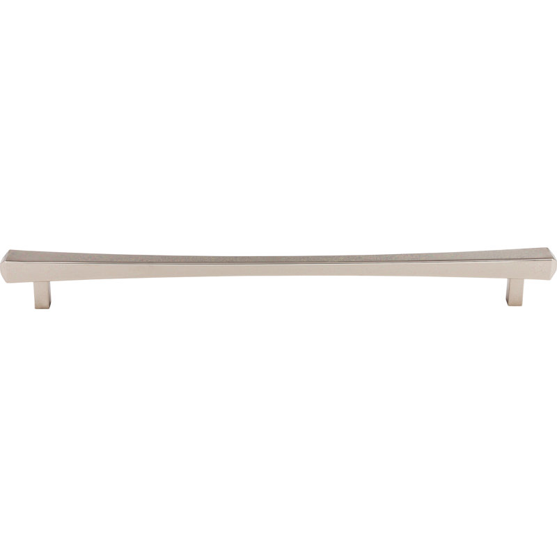 Juliet Bar pull, Polished Nickel, 12" Center to Center