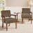 Brown Jacquard