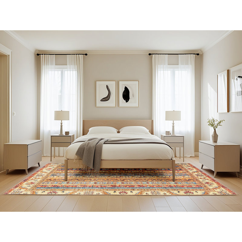 Abstract Indoor Rug, Rectangle 5' x 8'