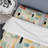 Pastel Harmony IV- Geometric Duvet Cover Set - Microfiber Polyester-1698146360