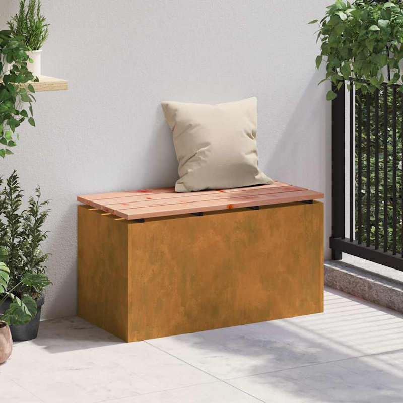 Outdoor Bench, 43cm H x 80cm W x 40cm D