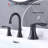 Bathroom faucet with 360 degree turn spout-110825945