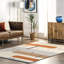 Tapis pêche / gris en laine tissé à la main Ludolf-504266982