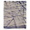 Vero Abstract Hand-Knotted Ivory/Royal Blue/Navy Area Rug
