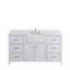Meuble-lavabo simple 60 po Aisa-565349169