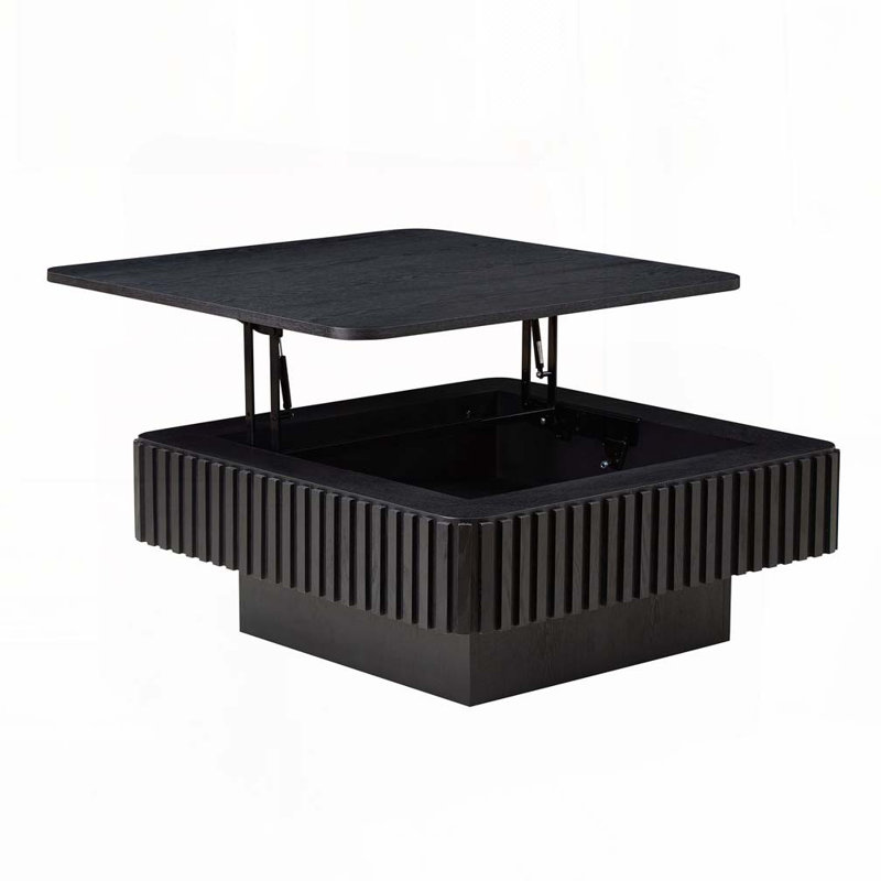 Table basse 35,43 po, Noir